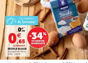 Fecule Bloch