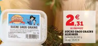 Sucre Gros Grains Albisser