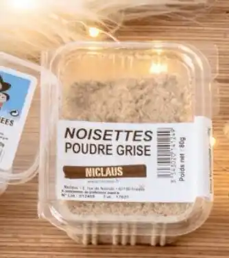 Hyper U Noisettes Poudre Grise Niclaus offre