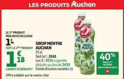 Auchan Cahier carton pouce offre
