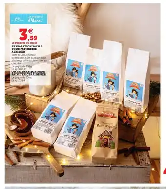 Hyper U Preparation Facile Pour Patisserie Albisser offre