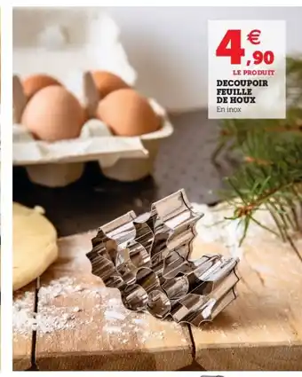 Hyper U Decoupoir Feuille De Houx offre