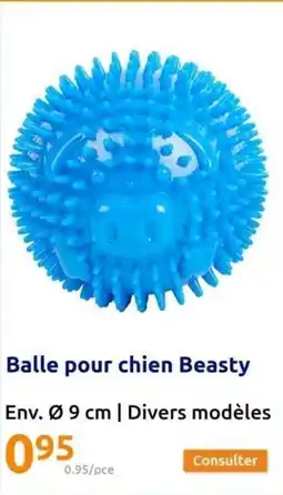 Action Balle pour chien beasty offre