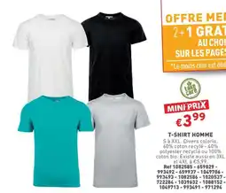 Trafic T-SHIRT HOMME offre
