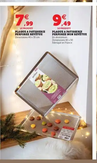 Hyper U Plaque a Patisserie Perforee Revetue offre
