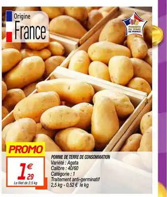 Netto Pomme De Terre De Consommation Agata offre