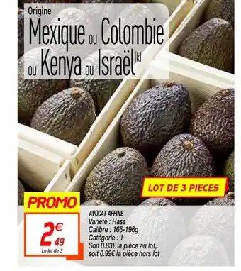 Avocat Affiné Hass