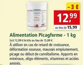 Alimentation Picagferme - 1 Kg