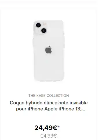 Coque Hybride étincelante Invisble Pour iPhone Apple iPhone 13
