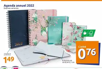 Action Agenda Annuel 2022 offre