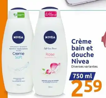 Action Créme Bain Et Douche Nivea offre