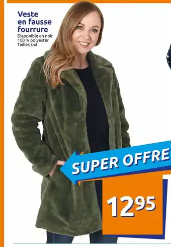 Veste En Fausse Fourrure