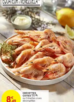 Intermarché Express CREVETTES CUITES offre