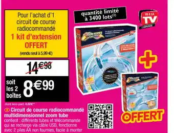Cora x Carrefour Circuit de course radiocommandé offre