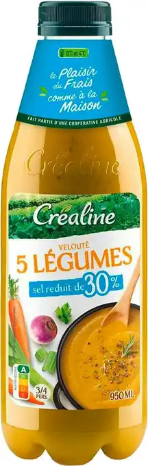 Match Créaline velouté offre
