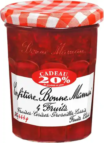 Match Bonne maman confitures offre