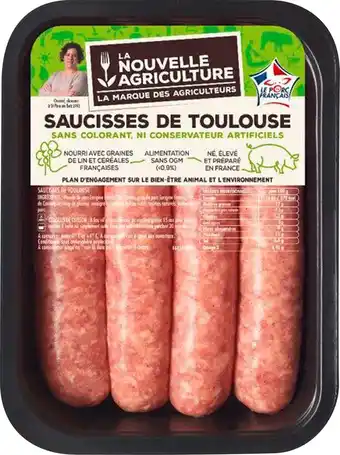 Match La nouvelle agriculture saucisse de toulouse offre