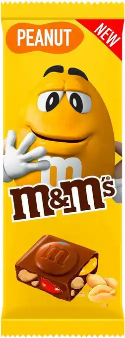 Match M&m's tablette chocolat offre