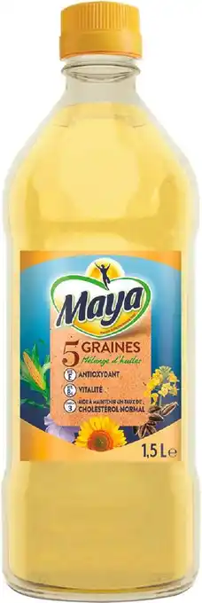 Match Maya huile mélangée 5 graines offre