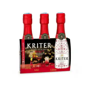 Match Kriter vin mousseux de qualité offre