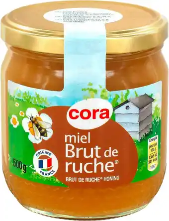 Match Cora miel brut de ruche offre