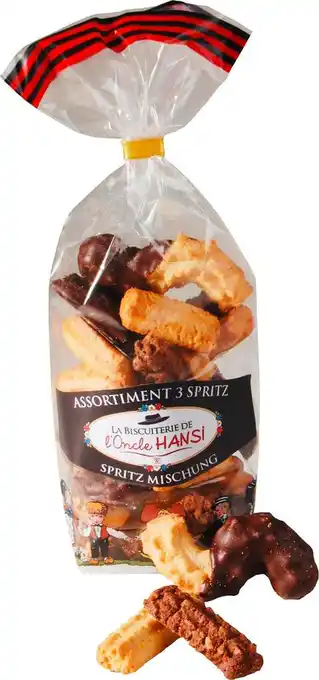 Biscuiterie hansi assortiment 3 spritz