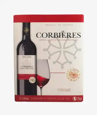 Match L'âme du terroir corbières aop offre