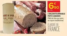 Carrefour Market L'incontournable pâte cabanes offre