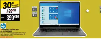 Cora x Carrefour Ordinateur portable 15,6 réf. 15-GW0056NF offre