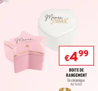 Trafic Boite de rangement offre