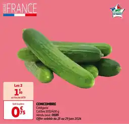 Auchan Supermarché CONCOMBRE offre