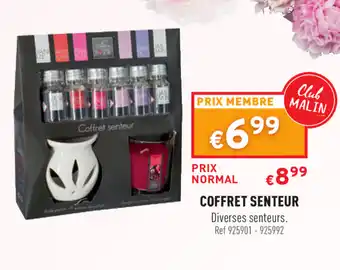 Trafic Coffret senteur offre