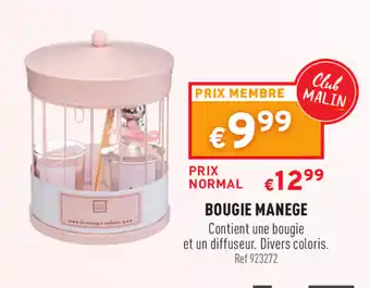 Trafic Bougie manege offre