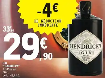 E.Leclerc Gin "hendrick's" offre