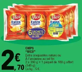 E.Leclerc Chips "vico" offre