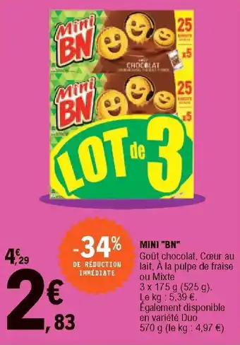 E.Leclerc Mini "BN" offre