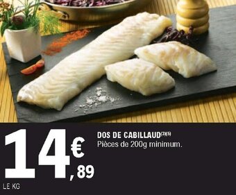 E.Leclerc Dos de cabillaud offre
