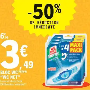 E.Leclerc Bloc WC "WC net" offre