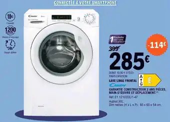 E.Leclerc Lave linge frontal offre