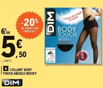 E.Leclerc Collant body touch absolu resist offre