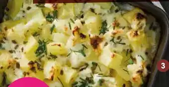 Croque Gel Gratin de pomme de terre, sauce au fromage frais et ciboulette offre