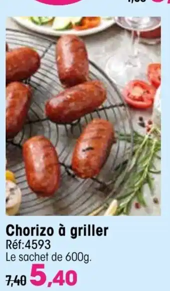 Croque Gel Chorizo à griller offre