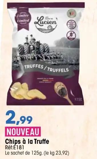 Croque Gel Chips à la truffe offre