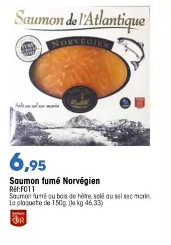 Croque Gel Saumon fumé norvégien offre