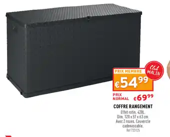 Trafic Coffre rangement offre