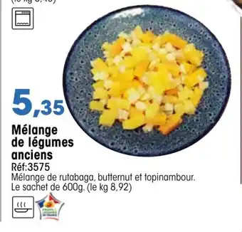 Croque Gel Mélange de légumes anciens offre