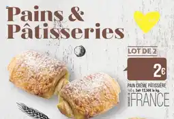 Match PAIN CRÈME PÂTISSIÈRE offre