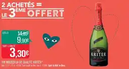 Match VIN MOUSSEUX DE QUALITÉ KRITER* offre
