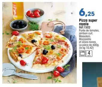 Croque Gel Pizza super royale offre