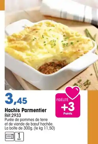 Croque Gel Hachis Parmentier offre